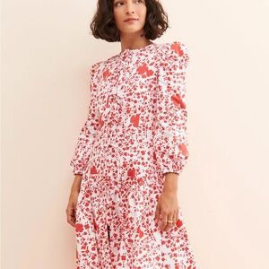 Free People Naya Rea Anni Tie-Front Dress LNC